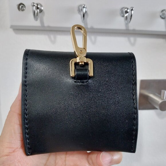 Calvin Klein Clip On Bag Coin Purse Keyring Keychain Charm Mini Wallet 2 Colors - Picture 2 of 11